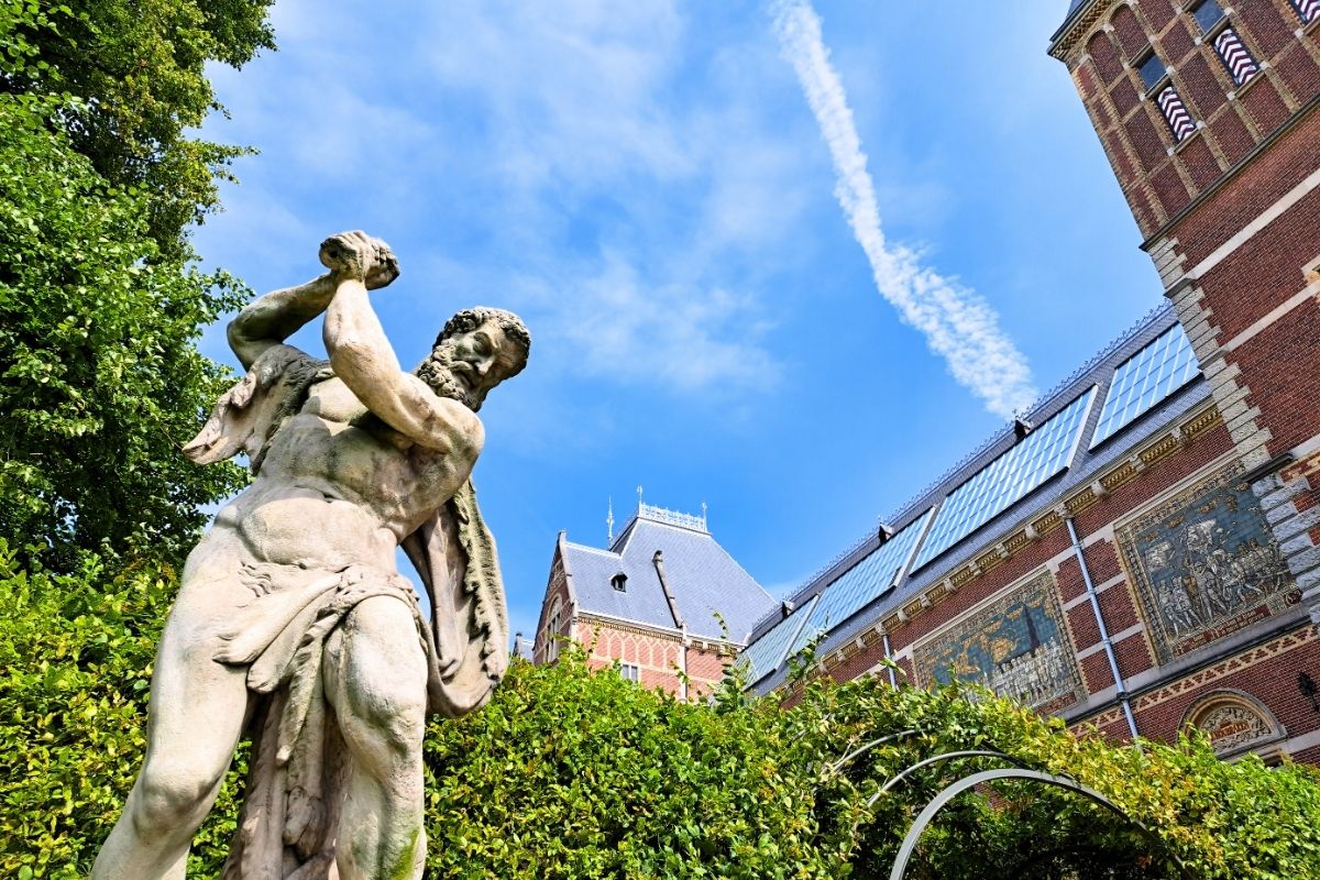 Tuin Rijksmuseum Amsterdam
